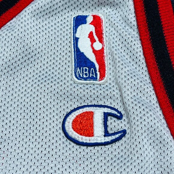 Houston Rockets Champion NBA Jersey #4 Navy/White XL Mesh Mens Tank Top With Tag - Picture 15 of 16